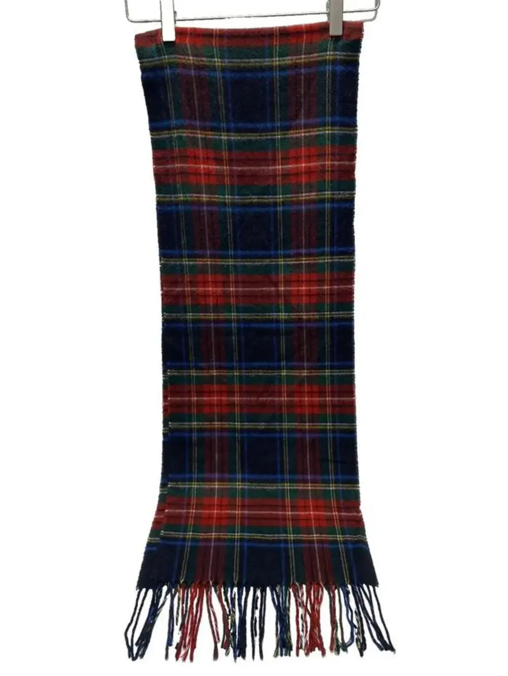 Men’s Cashmere Plaid Scotland Wrap Scarf